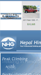 Mobile Screenshot of nepalhimalayaguide.com